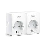 Tapo Smart WLAN Steckdose,Alexa Steckdose 2er Pack, Smart Home WiFi...