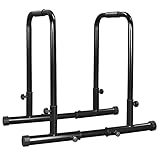 Yaheetech Dip Barren Fitness Dip Station Parallettes Gymnastik Calisthenics...