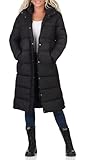 ONLY Damen Steppmantel ONLCammie Long Quilted Parka mit Kapuze 15304791...