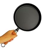 Bestargot Gusseisenpfanne Induktion Grillpfanne 20cm, Cast Iron Pan...