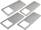 kalb | LED Unterbauleuchten silber 5W- sehr flache Küchenleuchte mit...