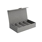 hausleben Aufbewahrungsbox für Brillen mit 5 Fächern - Hochwertige...