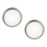 DIKACA 2 Stück Edelstahl -sprossenabdeckung Deckel Für Einmachglas Und...