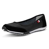 FILIPPO Ballerina Schuhe Damen Sportlich - Barfußschuhe Damen Leder - Slip...