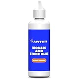 7 Artists Mosaik Kleber Transparent 80 ml – Frostbeständig Mosaikkleber...