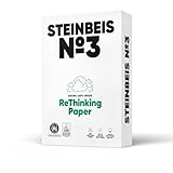 Steinbeis No. 3 Druckerpapier – DIN A4 Recycling-Papier 80 g/m², Weiß &...