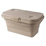 Faltbarer Picknickkorb: Faltbare Aufbewahrungstasche, isolierte...