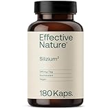 effective nature - Silizium Kapseln Hochdosiert - 180 Stk. aus...