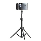 Gwezmxs Beamer Ständer Höhenverstellbar 32-60cm, Beamer Stativ 1/4'...