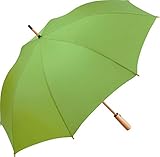 FARE ÖkoBrella nachhaltiger Midsize-Bambus Stockschirm Regenschirm mit...