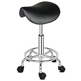 Alightup Bürohocker mit Rollen, professioneller Drehstuhl mit...