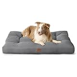 BEDSURE Hundekissen große Hunde waschbar - 111x89cm hundematratze...