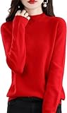 Kaschmir-Pullover für Damen, 70% Kaschmir, langärmelig,...