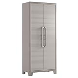 Keter Gulliver Kunststoffschrank hoch, beige, 80 x 44 x 182 cm, inkl....