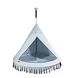 CCLIFE Nestschaukel mit Zelt Ø 120 cm Schaukel Indoor & Outdoor...