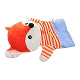 ZUNOXAZ Kuschelige Kleine Fuchs Handpuppe aus Plüsch für Storytelling...