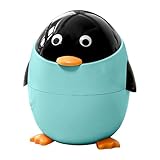 Pinguin Abfalleimer, dekorativer Schreibtisch-Mülleimer,...