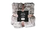 jilda-tex Wohn- Kuscheldecke Felloptik Rabbit Deluxe 750 GSM 150x200 cm...