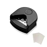 fKiZanthene Eckenstanzer R4 mm für Papier und Karten, Eckenabrunder mit...