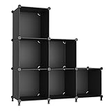 AWTATOS Cube Storage Organizer Closet Shelf Storage Organization Modular 6...