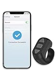 Fernbedienung, Tiktok-Scrolling-Ring, Bluetooth-Seitenwender für...