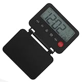 DOITOOL Kleiner Digitaler Reisewecker mit LCD Display Klappbarem...