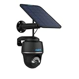 Reolink 5MP Solar Überwachungskamera Akku, 355°/140° Schwenkbar WLAN...