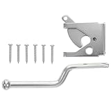 HAPINARY Schwerkraft Sicherheitsriegel Edelstahl Verzinkt für Holztore...