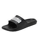 PUMA Unisex Divecat V2 Lite Slide Sandal, Black White, 46 EU