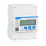 3 Phasen 4P Stromzähler DTSU666 AC Ampere Volt Leistung Energiemonitor...