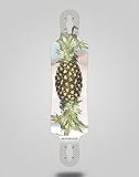 Black Revolver Skateboard Longboard Deck 40 x 9 Rotten Fruit III