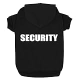 Izefia Hunde Kapuzenpulli Security Rdc Pet Bekleidung Hunde Shirt Wärmer...