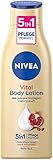 NIVEA Vital Body Lotion (250 ml), feuchtigkeitsspendende Körpercreme für...