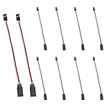 Asyduey 10 StüCke 150Mm Servo VerläNgerungs Kabel JR Kabel 3Pin Stecker...