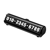 Gogogmee Auto Parkplatz Temporäres Schild Telefonnummernschild...