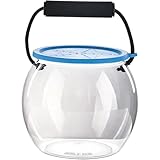Tragbares Fischglas mit Griff, transparenter Aquarium-Behälter für...