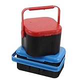 Gatuida 2er-Set Lebendköderboxen – Tragbare Angelstation &...