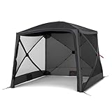 qeedo faltbares Schnell-Aufbau Pavillon mit UV-Schutz, wasserabweisend (2,4...
