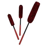 FUNOMOCYA 3 Stück Teiliges Reifenbürsten Set mit Biegsamem Kopf Robuste...