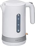 Clatronic Wasserkocher 1,8L mit verdecktem Edelstahlheizelement | Kettle...