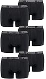 PUMA 6 er Pack Boxer Boxershorts Men Herren Unterhose Pant Unterwäsche,...