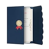 Zertifikat Mappe A4 Urkundenmappe mit 5er Hülle Urkunden Halter...