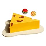 Kratzmatte für Katzen, Käse-Design, interaktives Kratzbrett für...