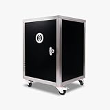 Beefer Rollwagen Premium Small – Edelstahl Grillwagen mit Stauraum und...