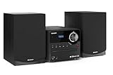 SHARP XL-B517D(BK) Mikro Hi-Fi Soundsystem Stereo mit DAB Radio, DAB+, FM,...
