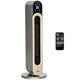 HOMCOM Oszillierendes Heizgebläse 1100/2200 W - Mini-Keramik...