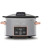 Crock-Pot Digital-Schongarer Slow Cooker mit Scharnierdeckel | einstellbare...
