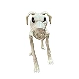 Zxpjkyu Halloween Dekoration mit Hundeskelett, Vielseitig Verwendbare,...