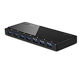 TP-Link UH700 7-Port USB 3.0 HUB inklusive Netzadapter und USB 3.0 Kabel,...