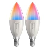 Govee Smarte Glühbirne E14, RGBWW LED Lampe, Kompatibel mit SmartThings,...